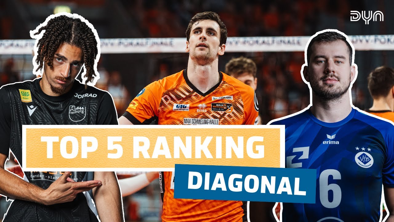 TOP 5 DIAGONALANGREIFER in der VOLLEYBALL BUNDESLIGA |&nbsp;M&auml;nner