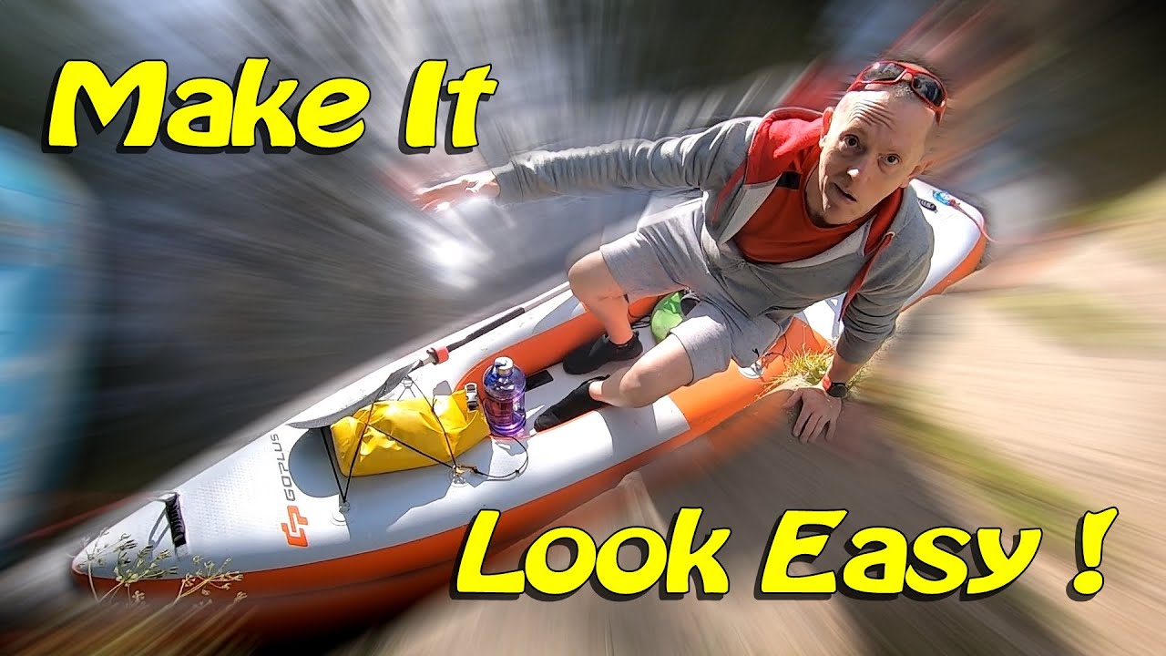 Getting In & Out of an Inflatable Kayak - The Principles