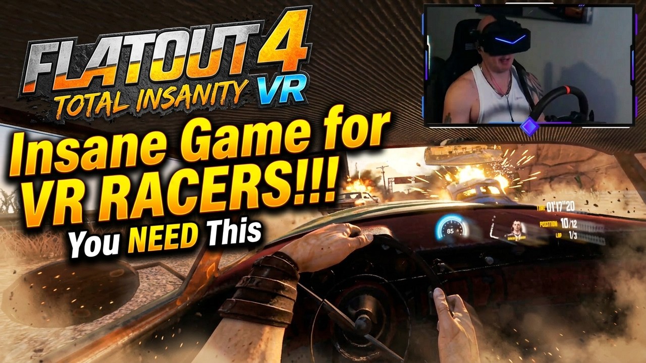 Это просто БЕЗУМИЕ для VR! Фанаты Destruction Derby ОЧЕНЬ ЖДУТ ЭТОГО!