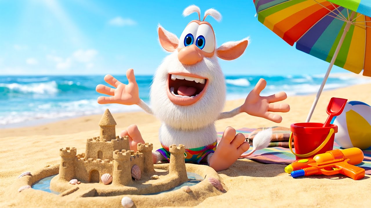Booba 🏄 Aventuras na Praia 🏖️ Desenhos Infantis