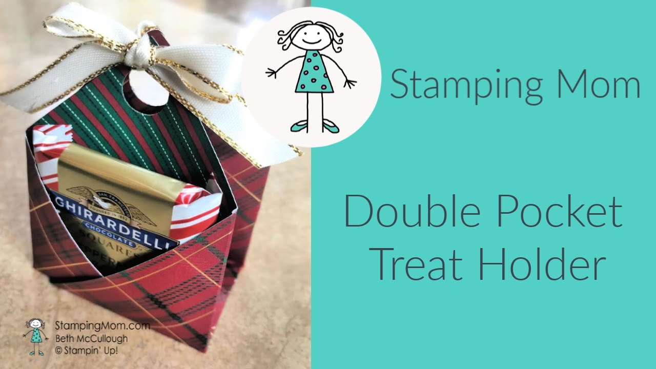 Stampin Up Double Pocket Treat Holder Tutorial