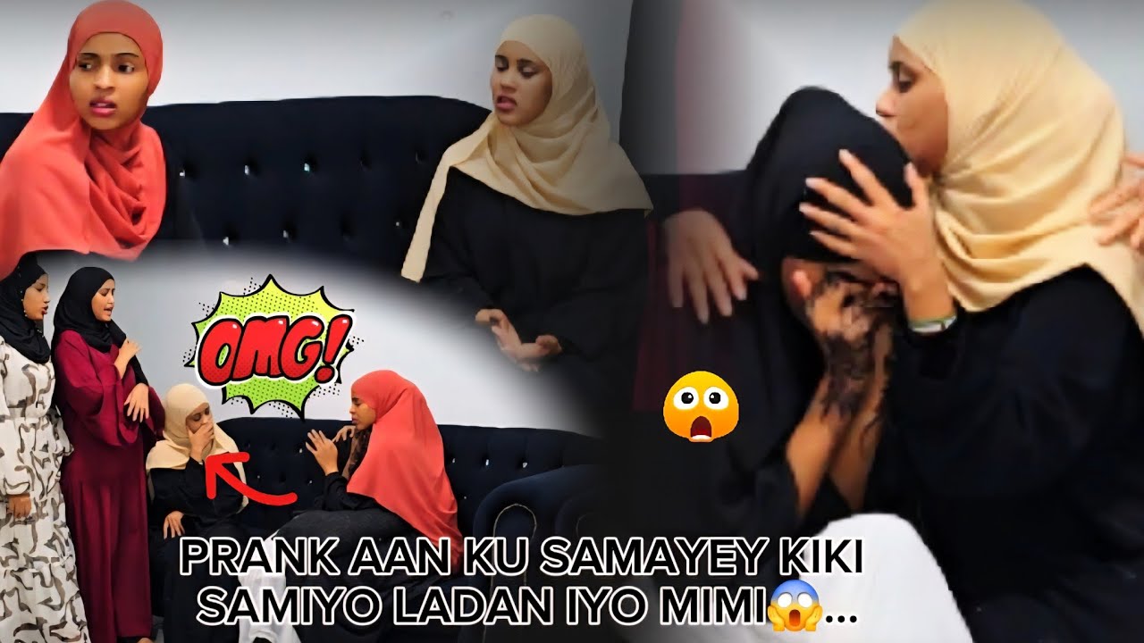 PRANK AAN KU SAMAYEY SAMIYO IYO KIKI GABDHAHA  NAXDINTA😱....