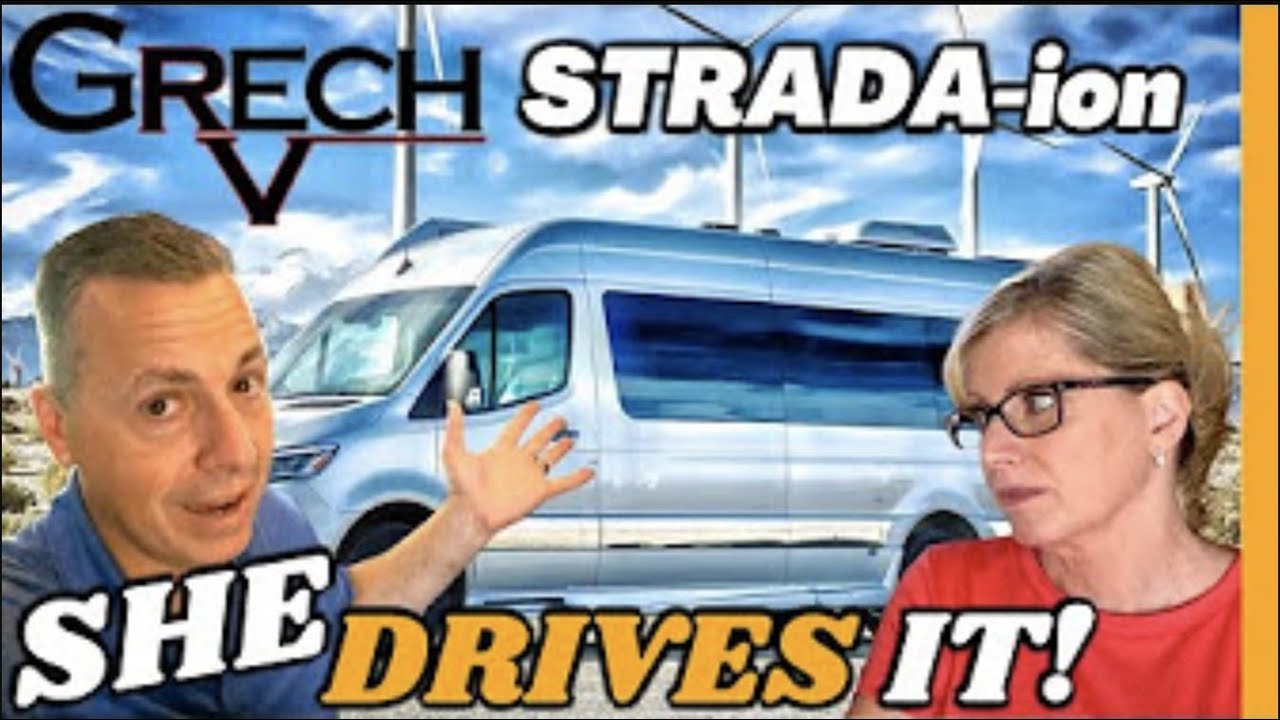 She Drives a Class B! Luxury Van Review Full Time RV Living