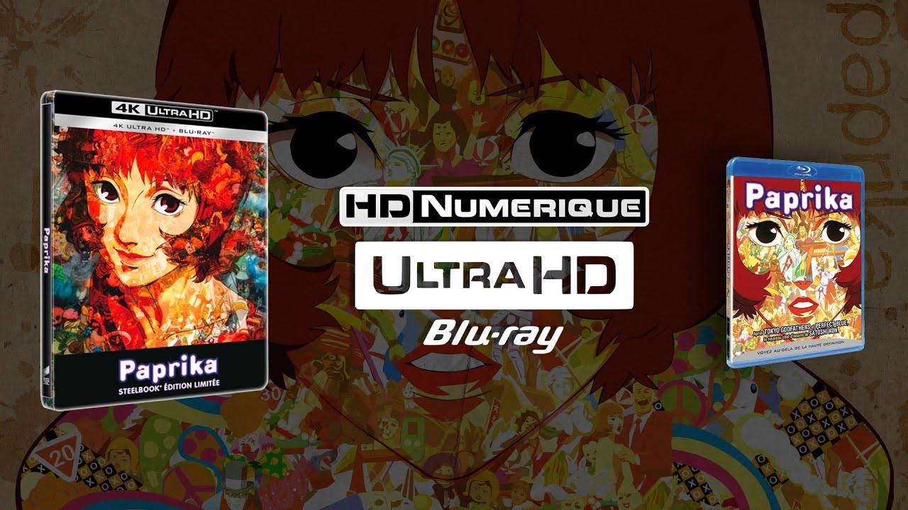 Paprika (2006) : 4K Ultra HD vs Blu-ray Comparison (+ ATMOS Preview 🎧)