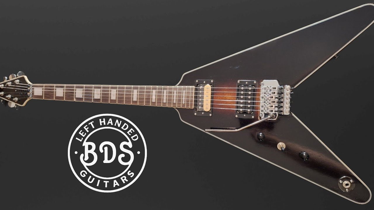 Left handed short V - BDS LH guitars