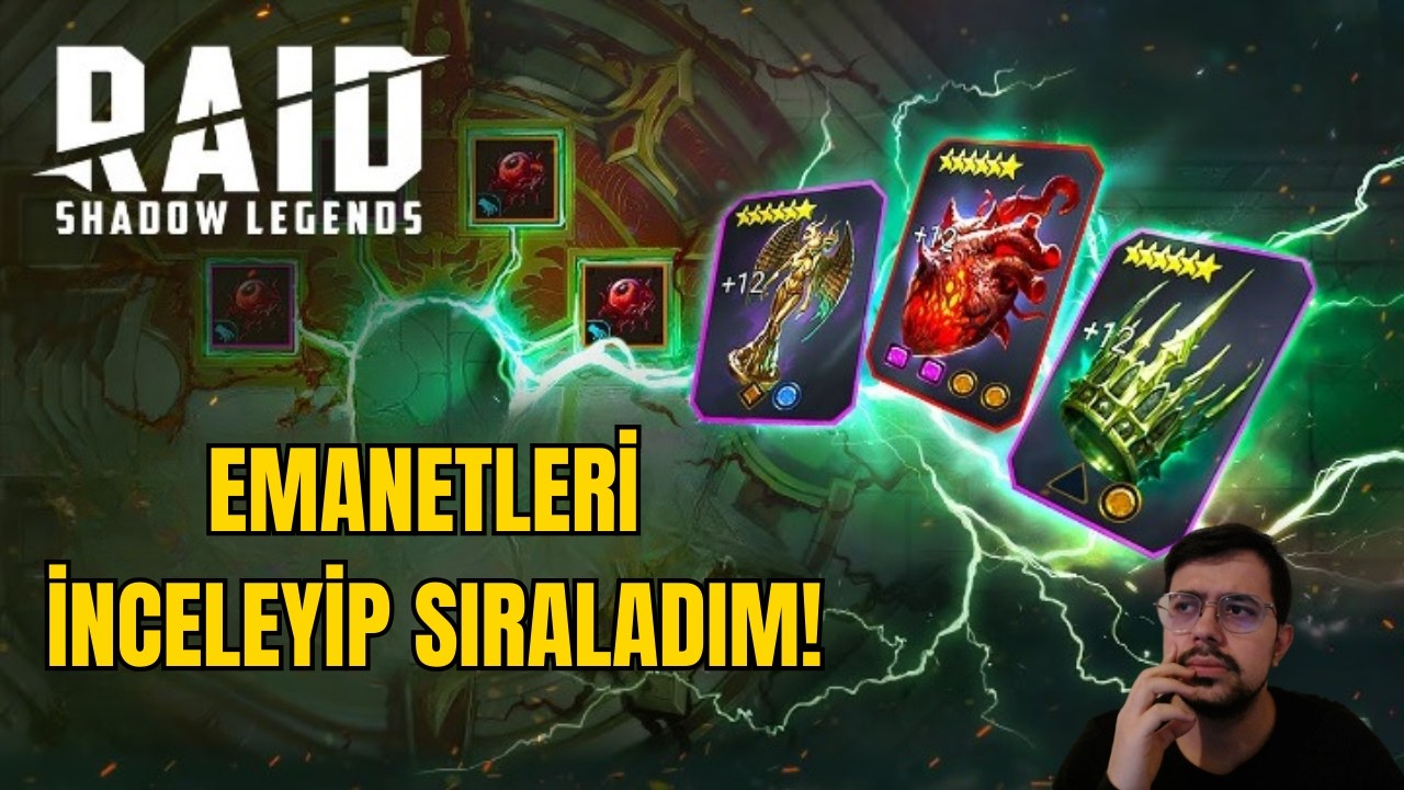EMANET SIRALAMASI! | Raid: Shadow Legends Türkçe