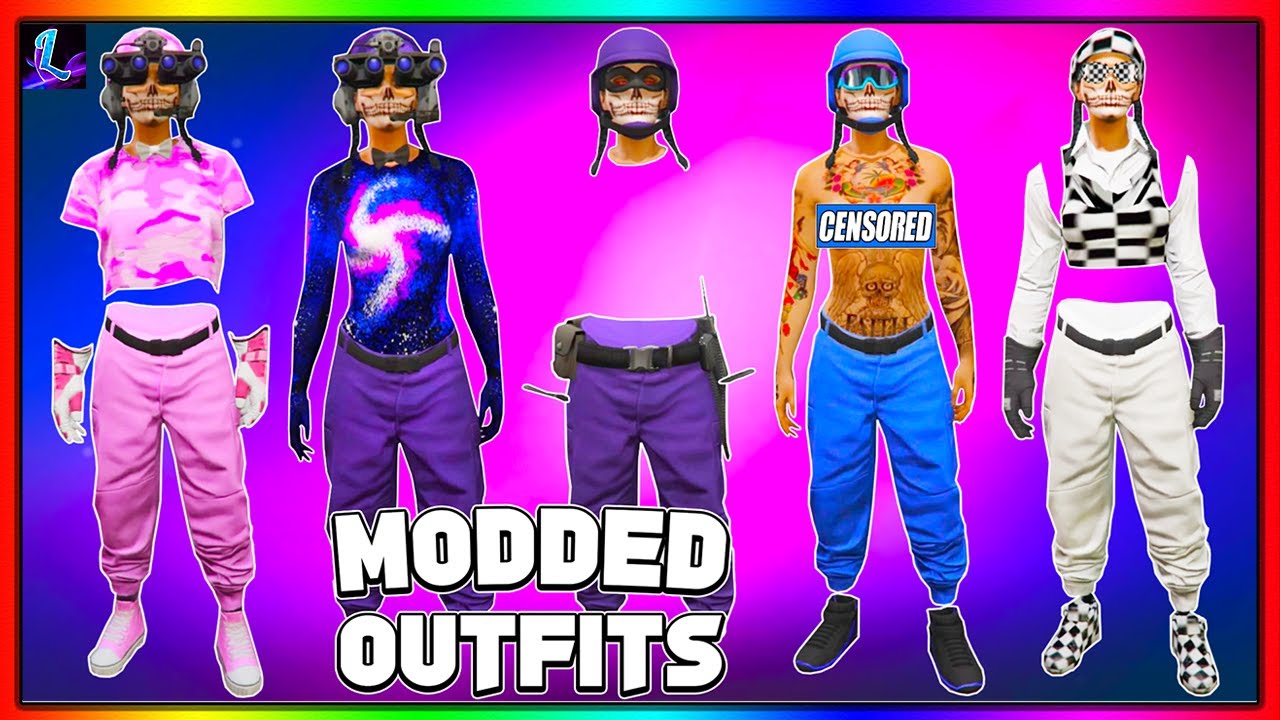 *NEW WORKAROUND* GTA 5 ONLINE HOW TO GET MULTIPLE FEMALE MODDED OUTFITS!  (GTA 5 Clothing Glitches)