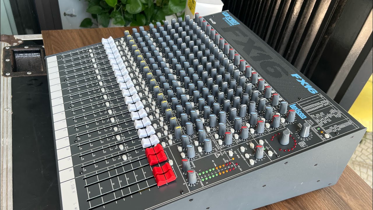 HUYỀN THOẠI SOUNDCRAFT FX16 BRAND NEW DUY NHẤT TẠI VIỆT NAM.