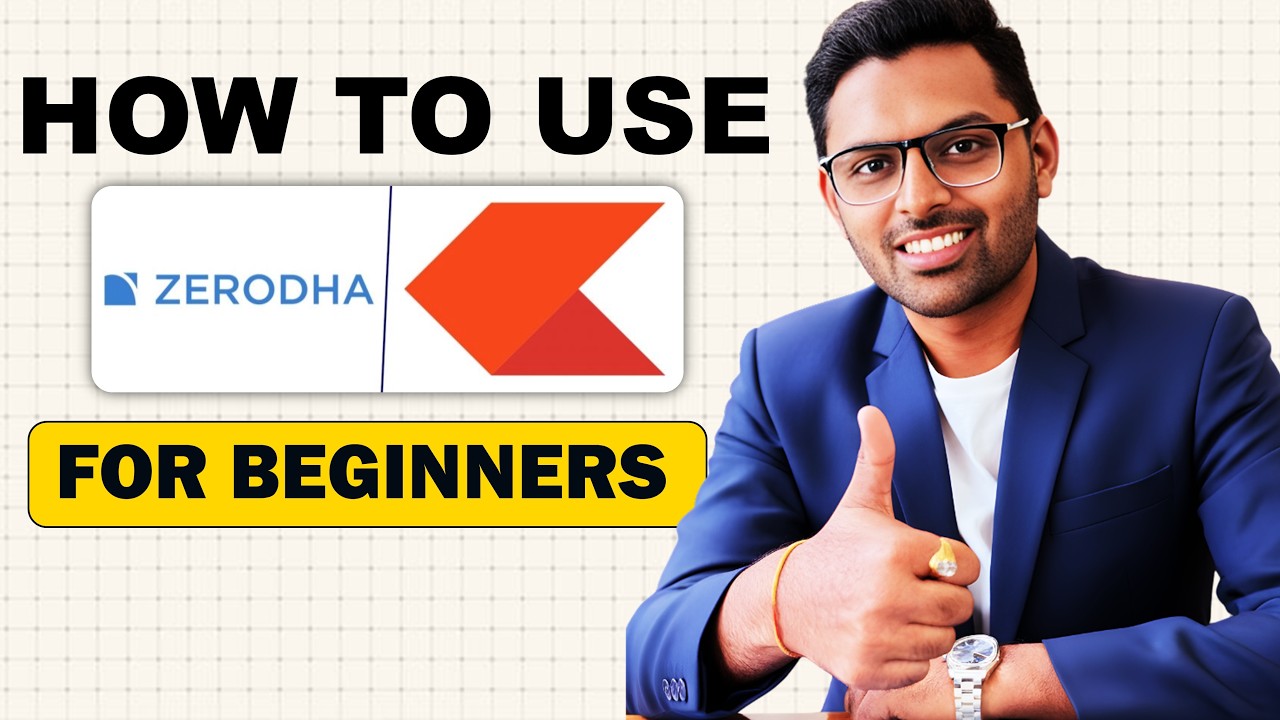 Zerodha Kite Tutorial For Beginners 2026 - Zerodha Kite  Kaise Use Kare? | Rohit Tated