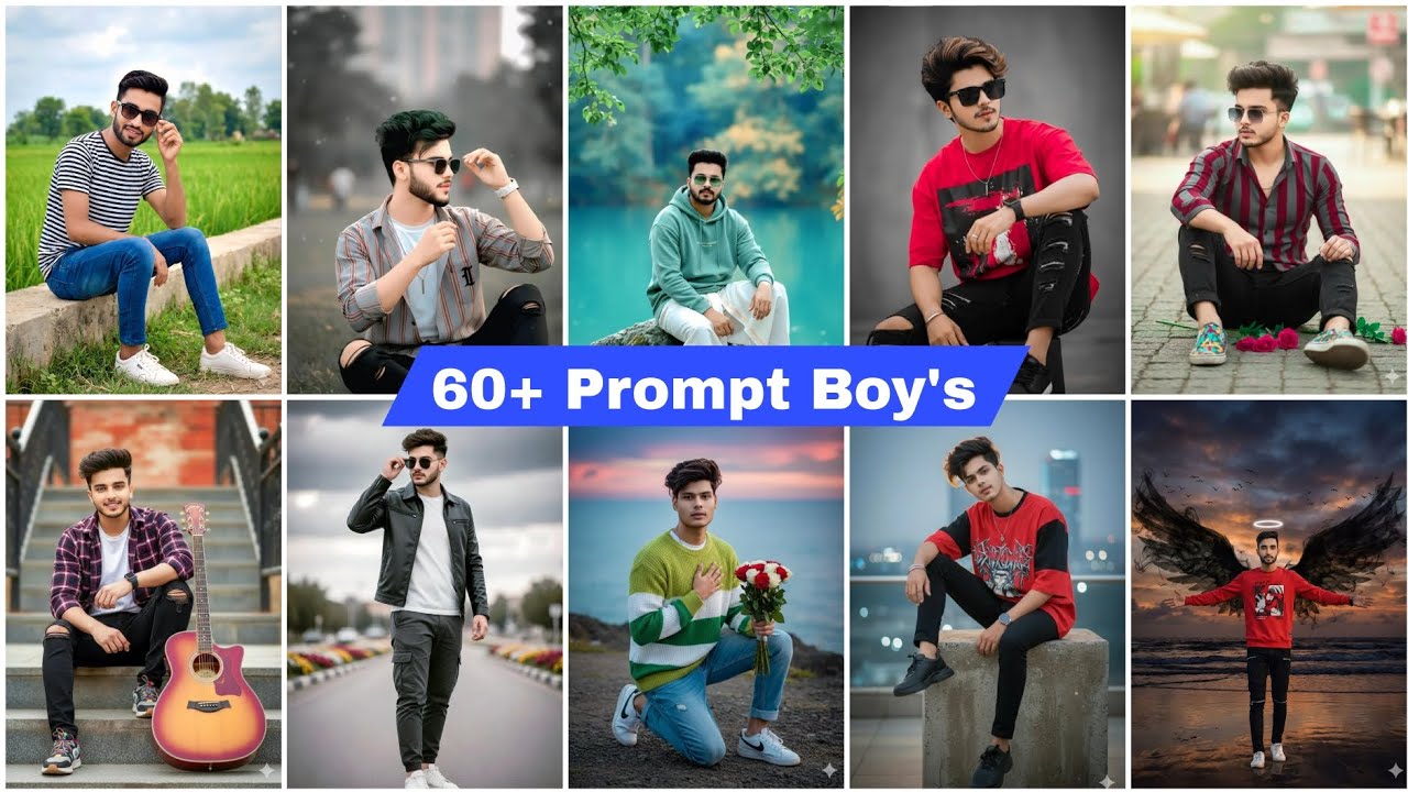 60+ Prompt Boy's 🔥 Instagram Trending Google Gemini Ai Prompt Boy's | Photo Editing Viral Prompt 