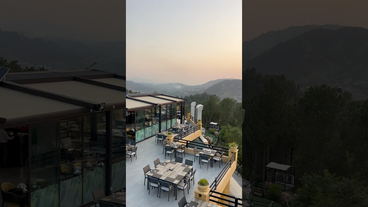 Hidden Hills Mansehra Top View #mansehra #resort #resortreview #travel #scenery #youtubeshorts