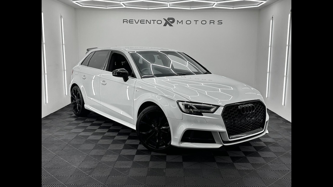 STUNNING AUDI A3 S LINE TDI MAXTON KIT RS GRILL