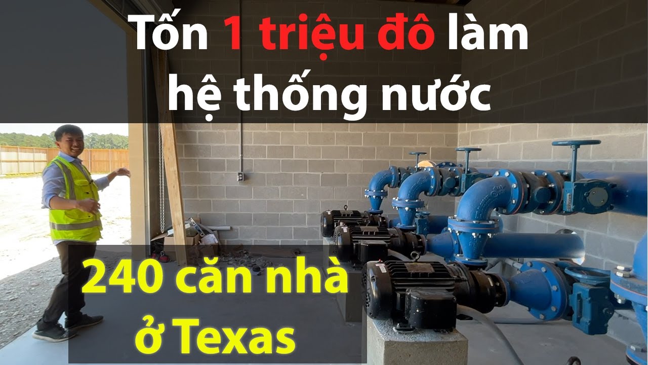 Tốn 1 triệu đô  hệ thống nước cho 240 căn nhà ở Texas - Vuong101