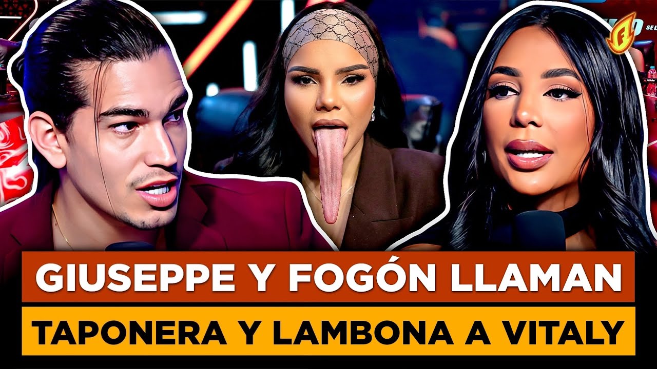 GIUSEPPE Y FOGÓN SE BURLAN DE VITALY SÁNCHEZ POR ABRIRSE PECHITO CON LUINNY “LA LLAMAN LAMBONA”