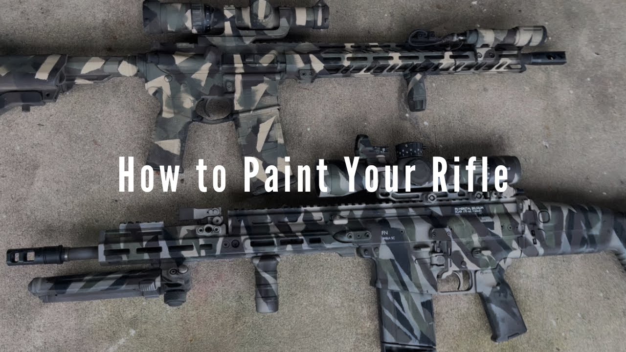 How to Paint Your Rifle