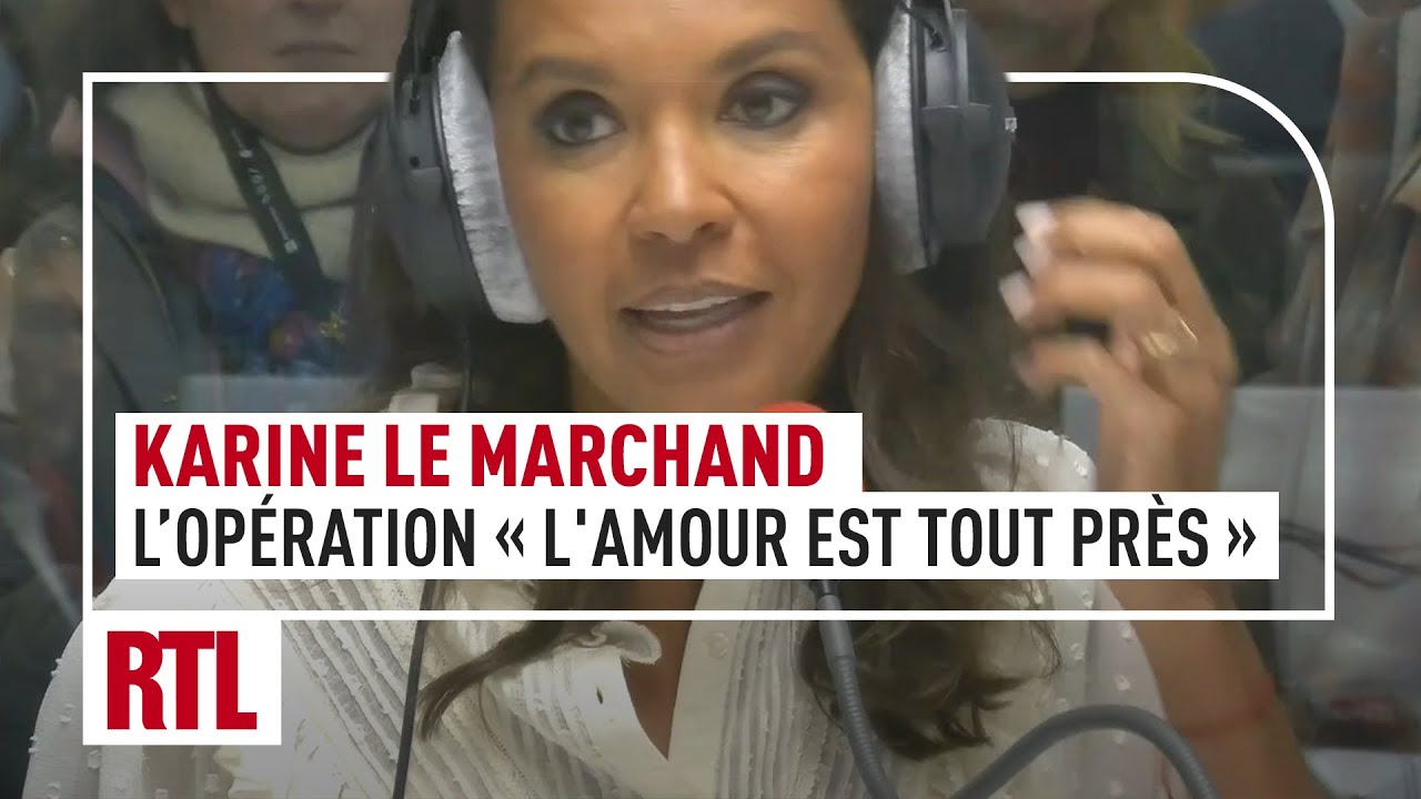 Karine Le Marchand face aux auditeurs de RTL