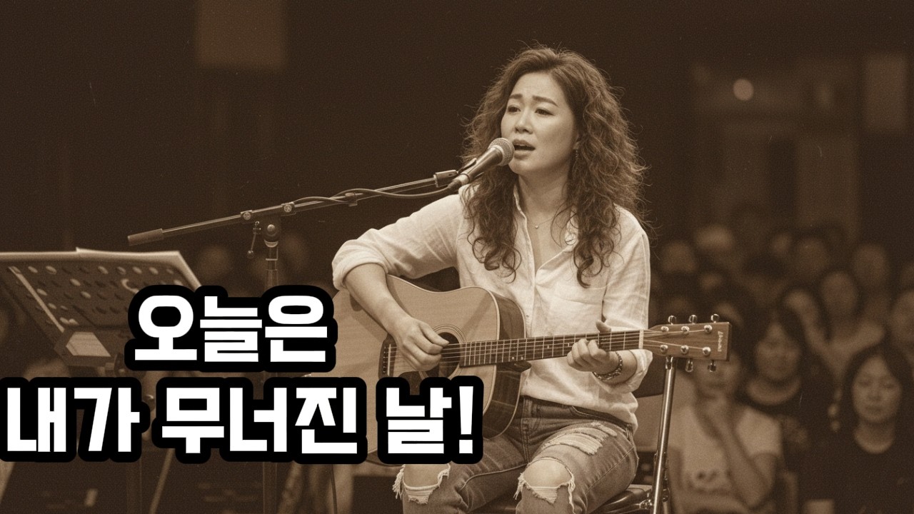 🎵울어도 되는 밤 ㅣ오늘은 내가 무너진 날 ㅣ 심수봉 감성의 수정이 노래 ㅣ
