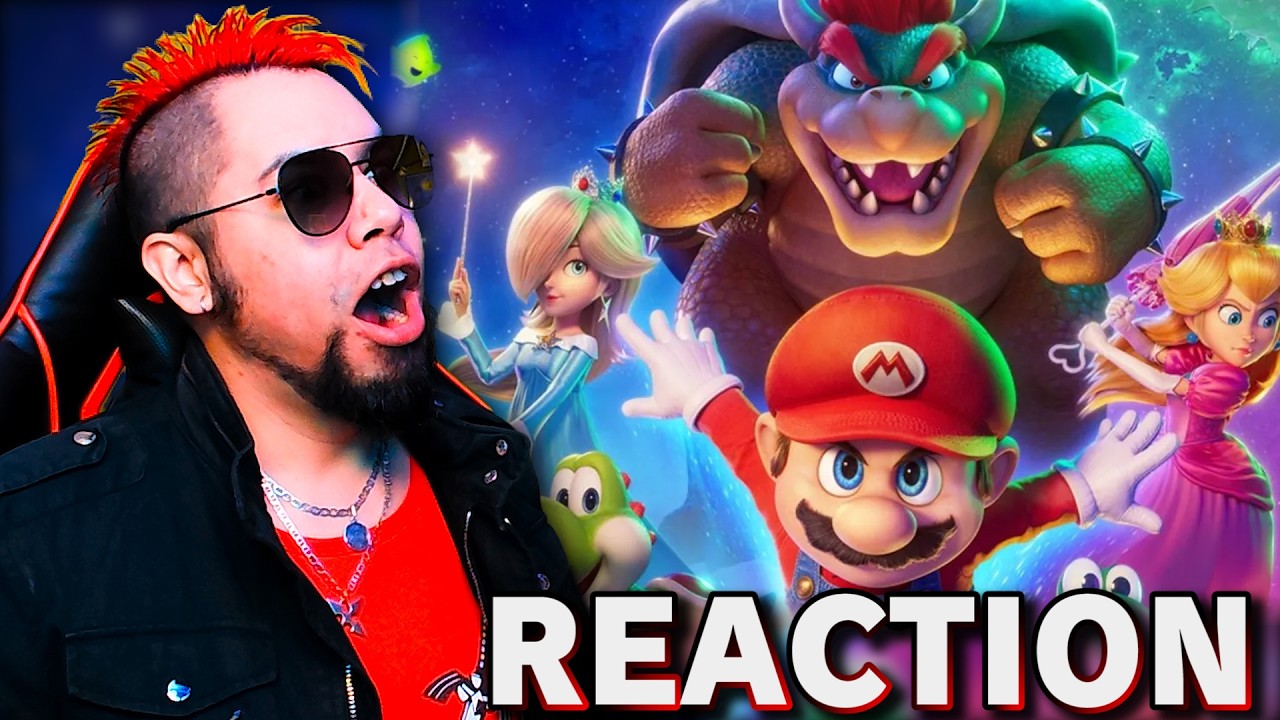 The Super Mario Galaxy Movie - Final Trailer Nintendo Direct REACTION | HMK