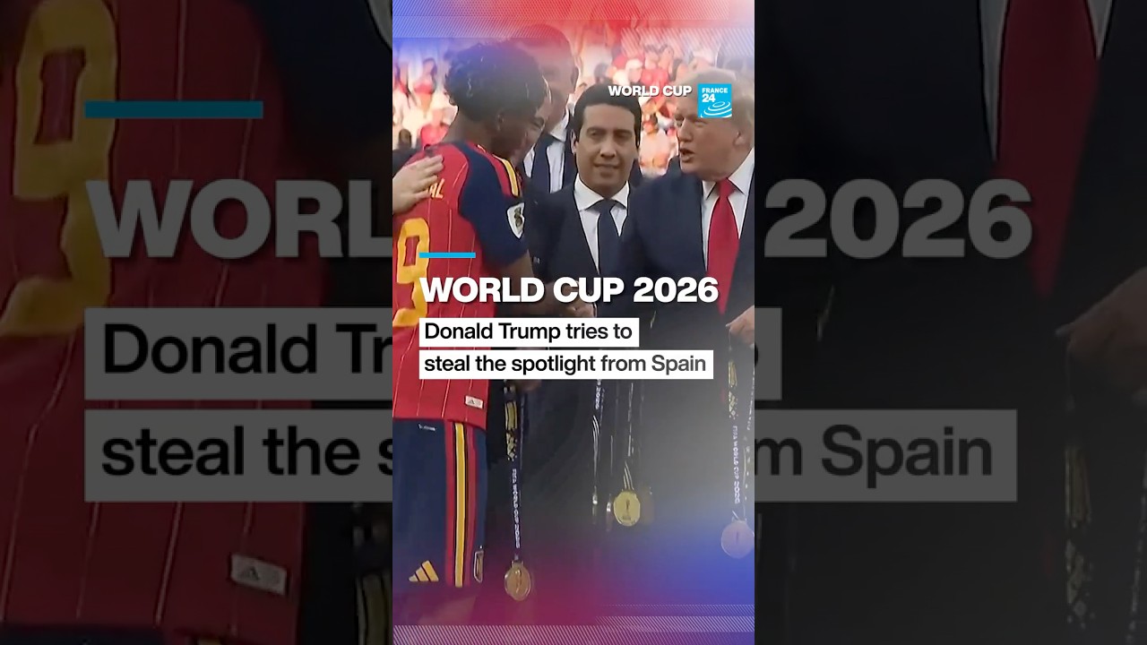⚽World Cup 2026: Donald Trump tries to steal the spotlight from Spain &bull; FRANCE 24 English