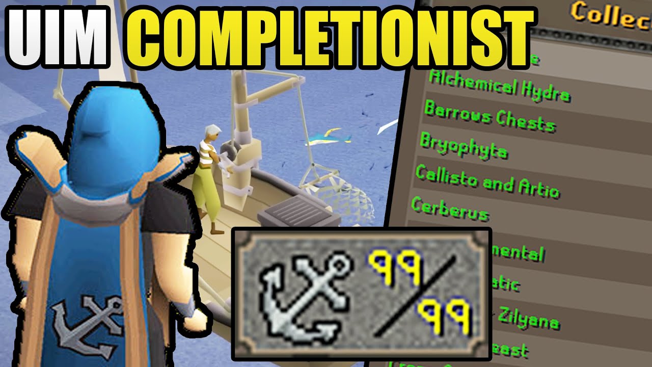 The Rank 1 Sailing Grind  | UIM Collection Log Completionist (#63) [OSRS]