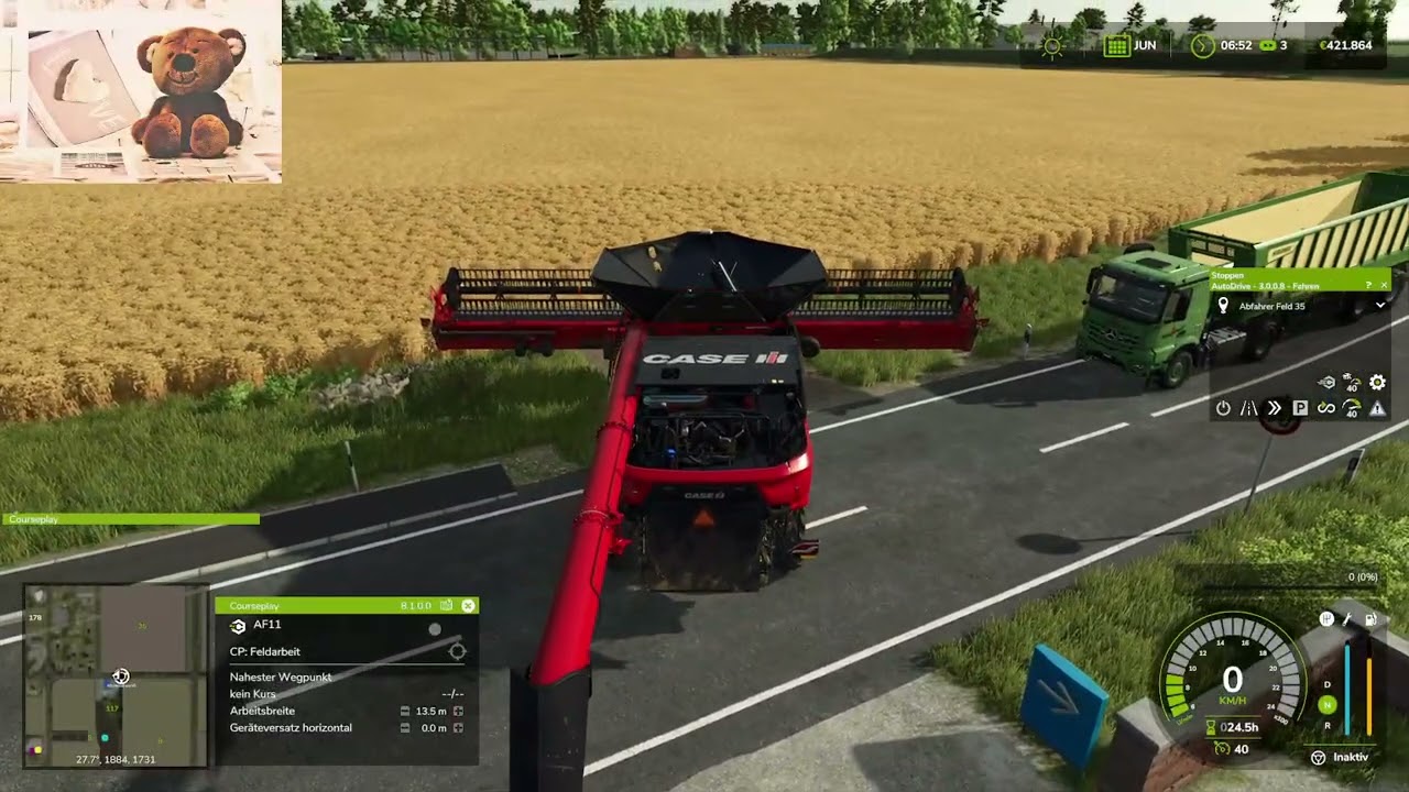 LS 25 NF Marsch 339 - Roggen Ernte Verkaufen  ???