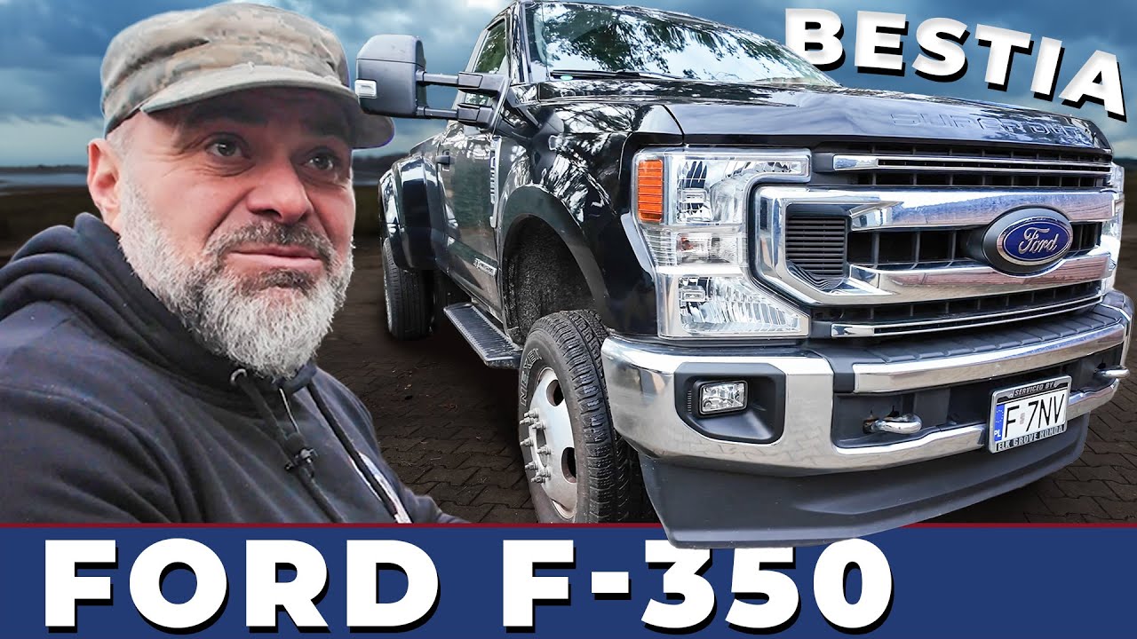 450-konna BESTIA! Ford F-350 z USA