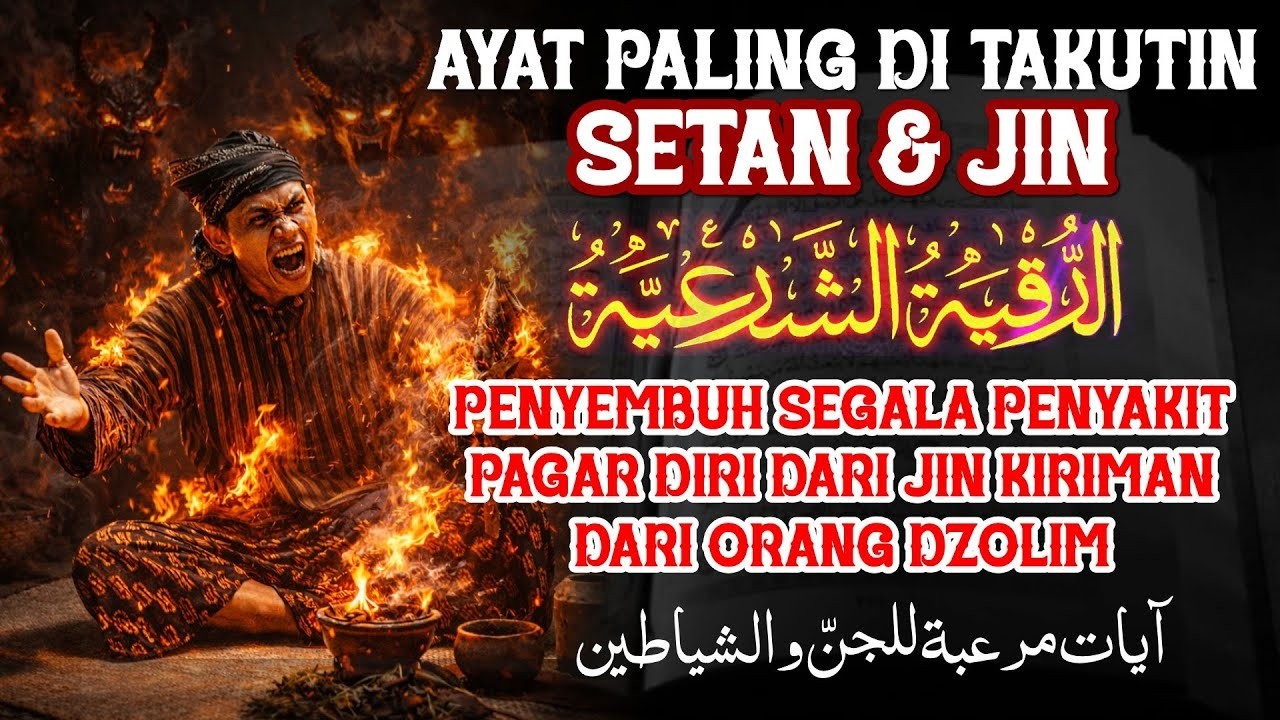RUQYAH RUMAH PENGUSIR JIN, SETAN, DAN SIHIR | PENENANG HATI DAN PIKIRAN
