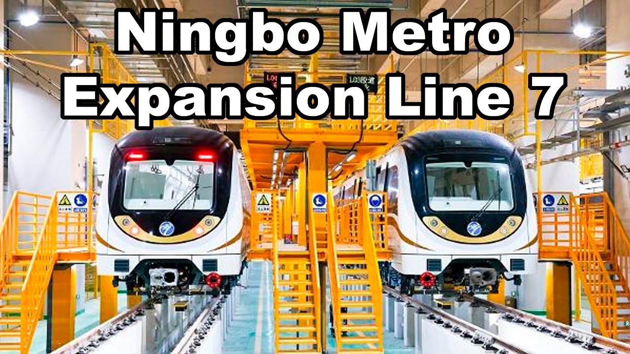 Ningbo Metro Line 7 opens just 2 months after line 8.