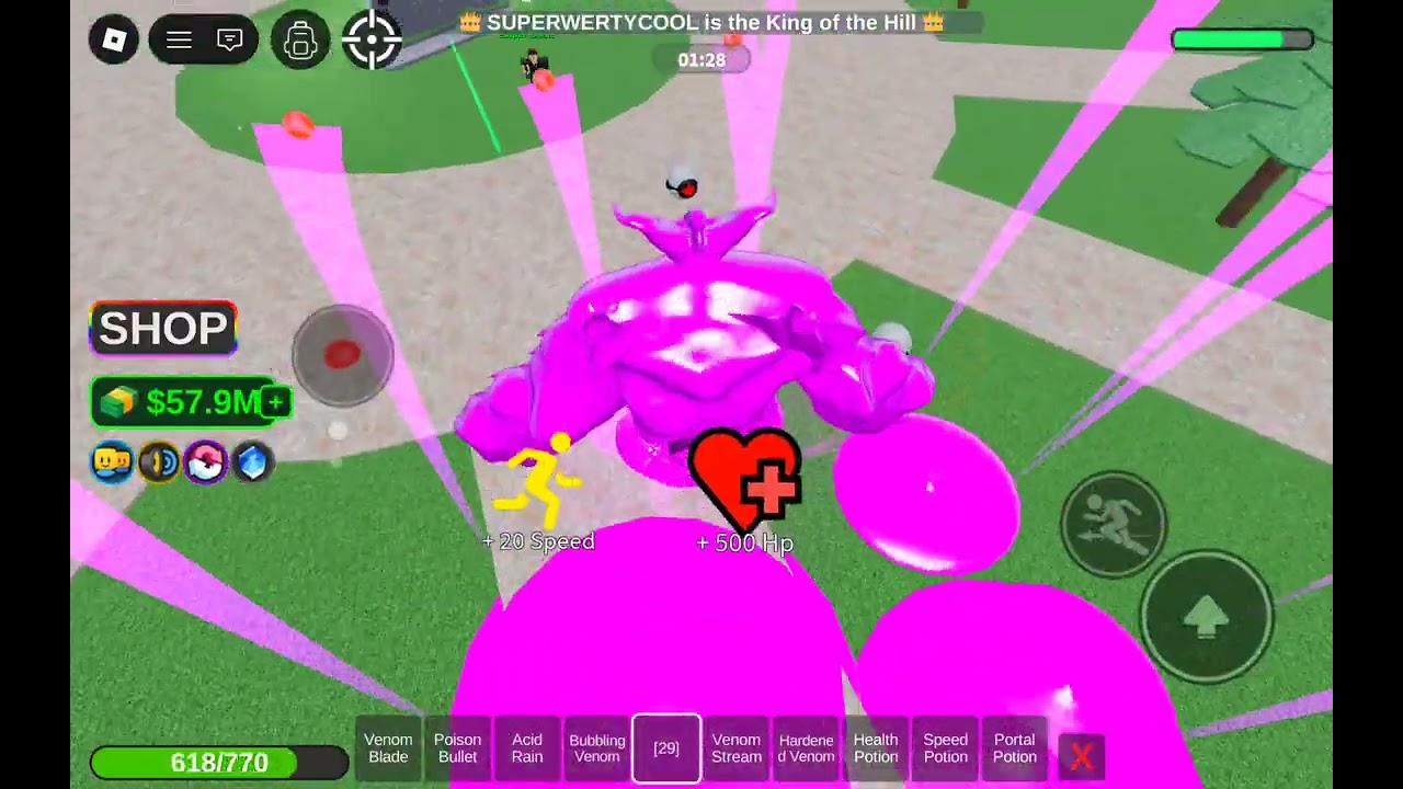 Playing element battle grounds