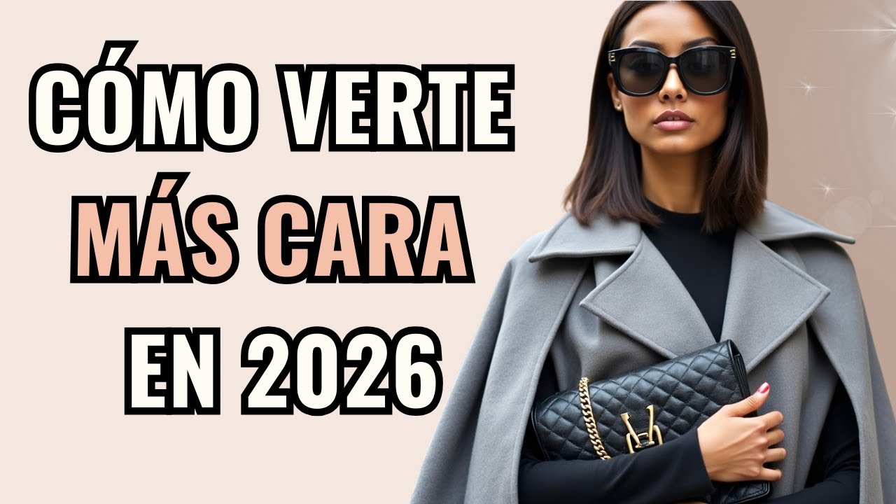 Cómo Verte Más ELEGANTE & CARA en 2026 (Trucos Simples Que Funcionan)