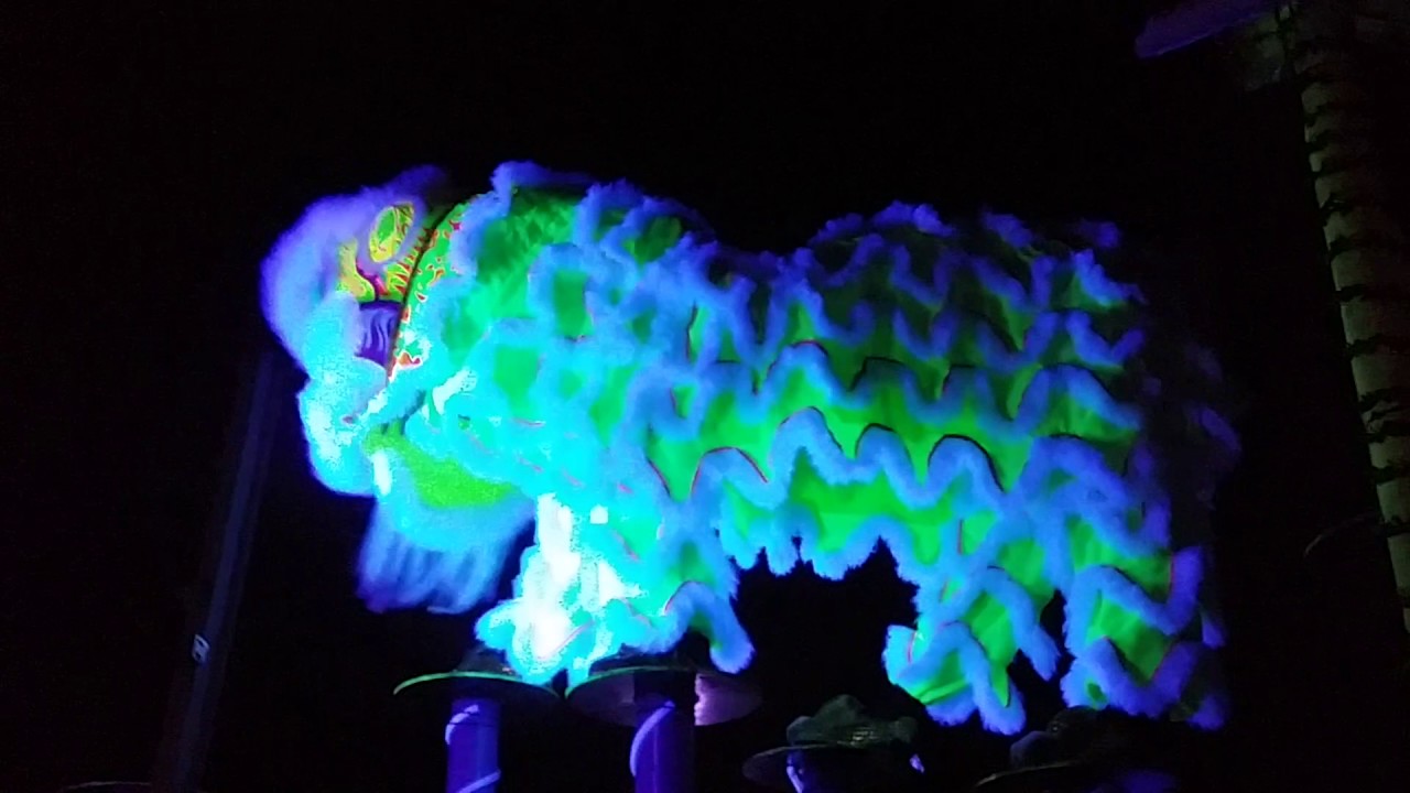 2017 sandakan lion dance in sibuga