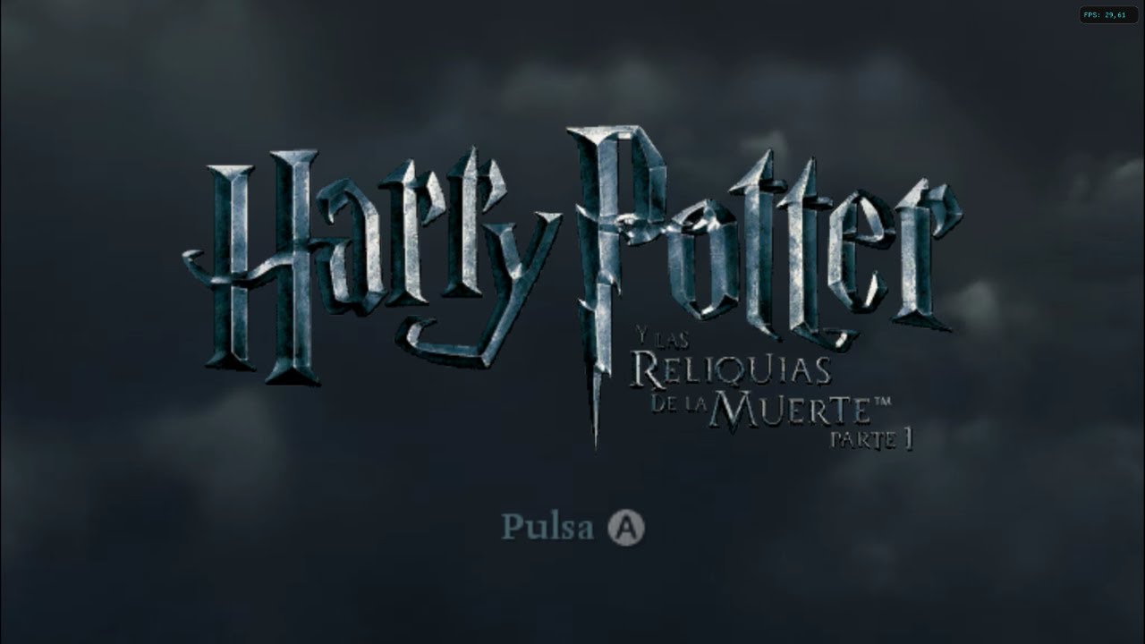 Harry Potter y las Reliquias de la Muerte Parte 1 (Español) de Wii con emulador Dolphin. Gameplay