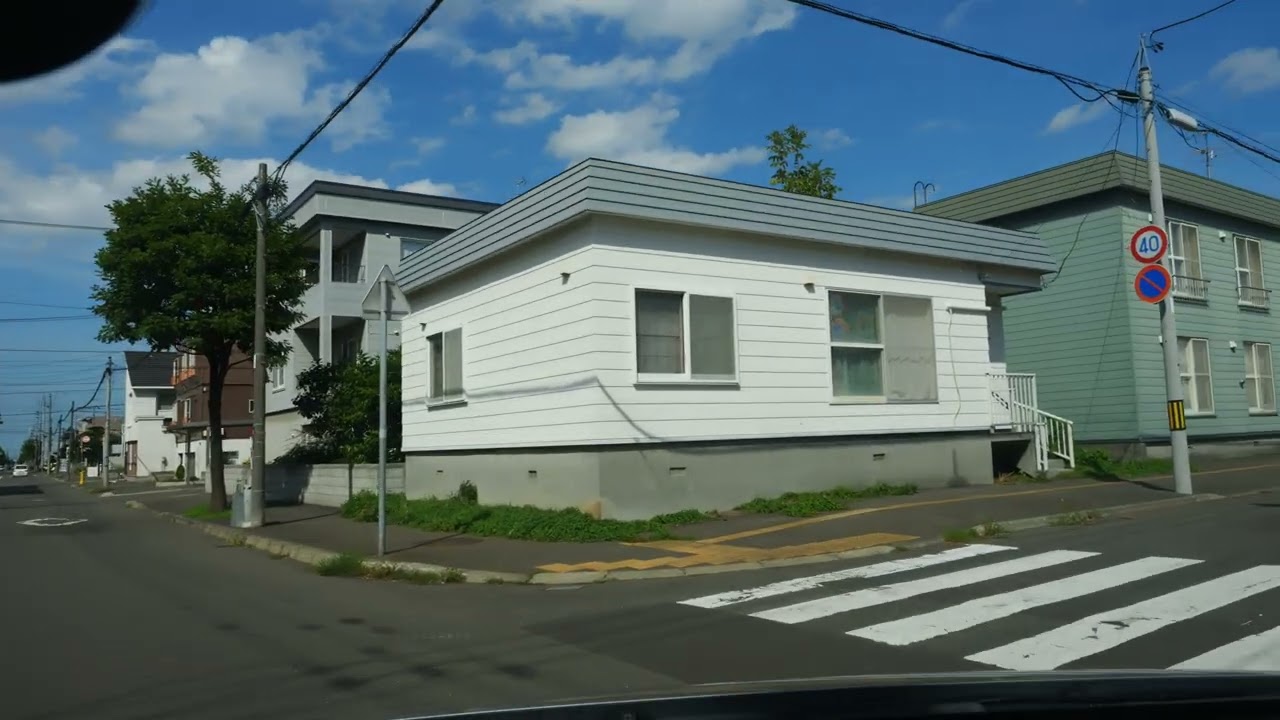 北19条線：西5丁目樽川通交点～苗穂丘珠通交点 [ 札幌市 4K/60fps 車載動画 2025 ドライブ/BGM]
