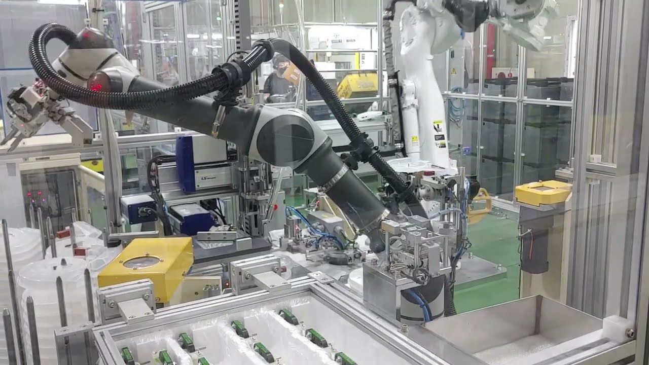 Robot colaborativo para movimiento de piezas | Industritec