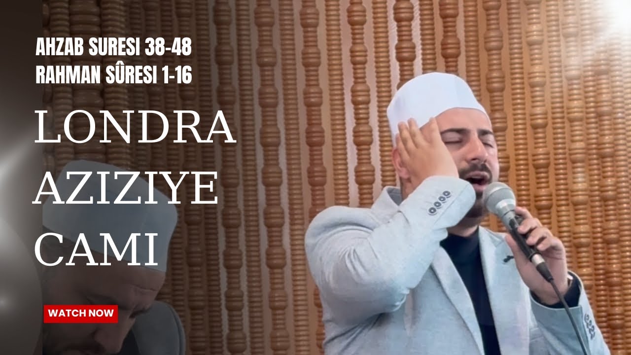 Eyyüp Ensar Kılıç | İngiltere Aziziye Cami | Kur’an ziyafeti | 2025