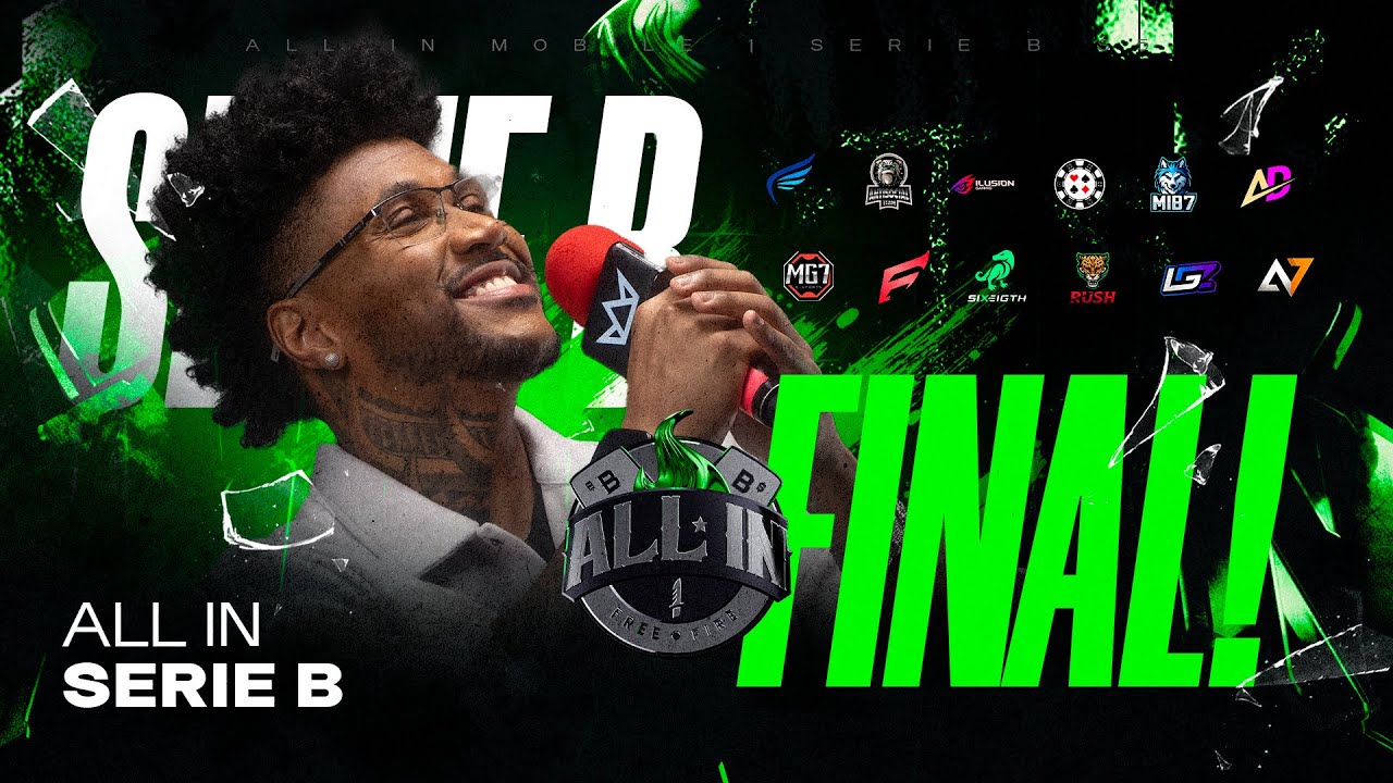 GRANDE FINAL ALL IN MOBILE SERIE B - RUMO A ELITE + 1500$ EM PREMIAÇÃO | FREE FIRE AO VIVO #150K