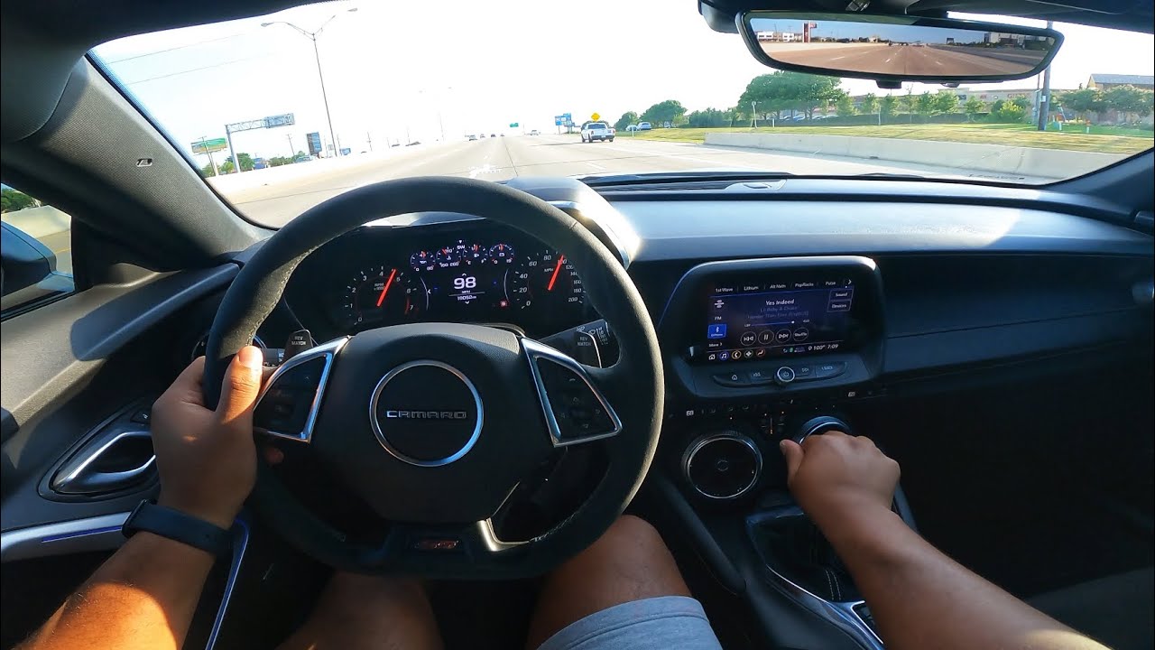 Camaro 2SS 1LE 6spd POV Drive. Shifting + Hard Acceleration