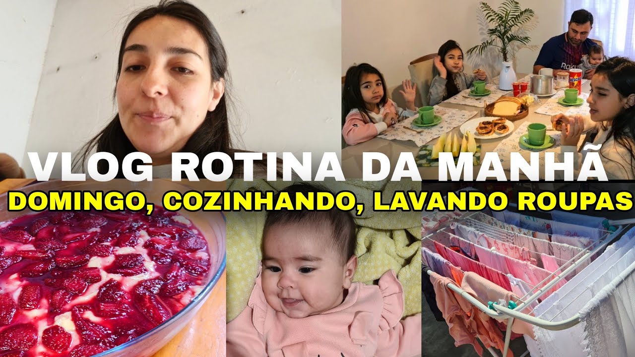 VLOG: ROTINA DA MANHÃ, COZINHANDO NA CASA DA MÃE, ALMOÇO + SEGUNDA FEIRA LAVANDO ROUPAS !