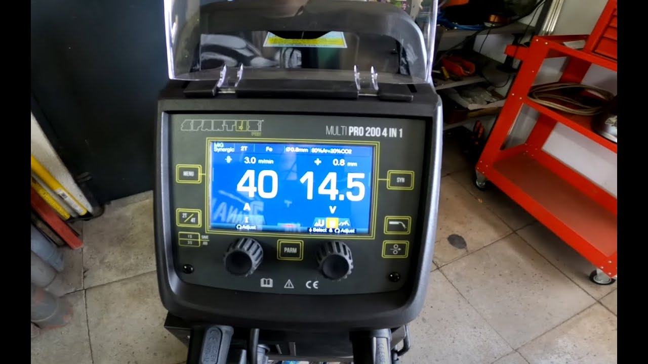 SPARTUS&reg; Multi Pro 200 4in1-  MIG MAG TIG MMA  - prezentacja nowej spawarki na Stalowym Warsztacie 🔥