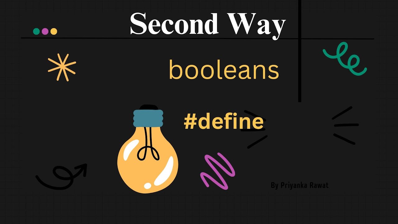 Boolean implementation without stdbool.h