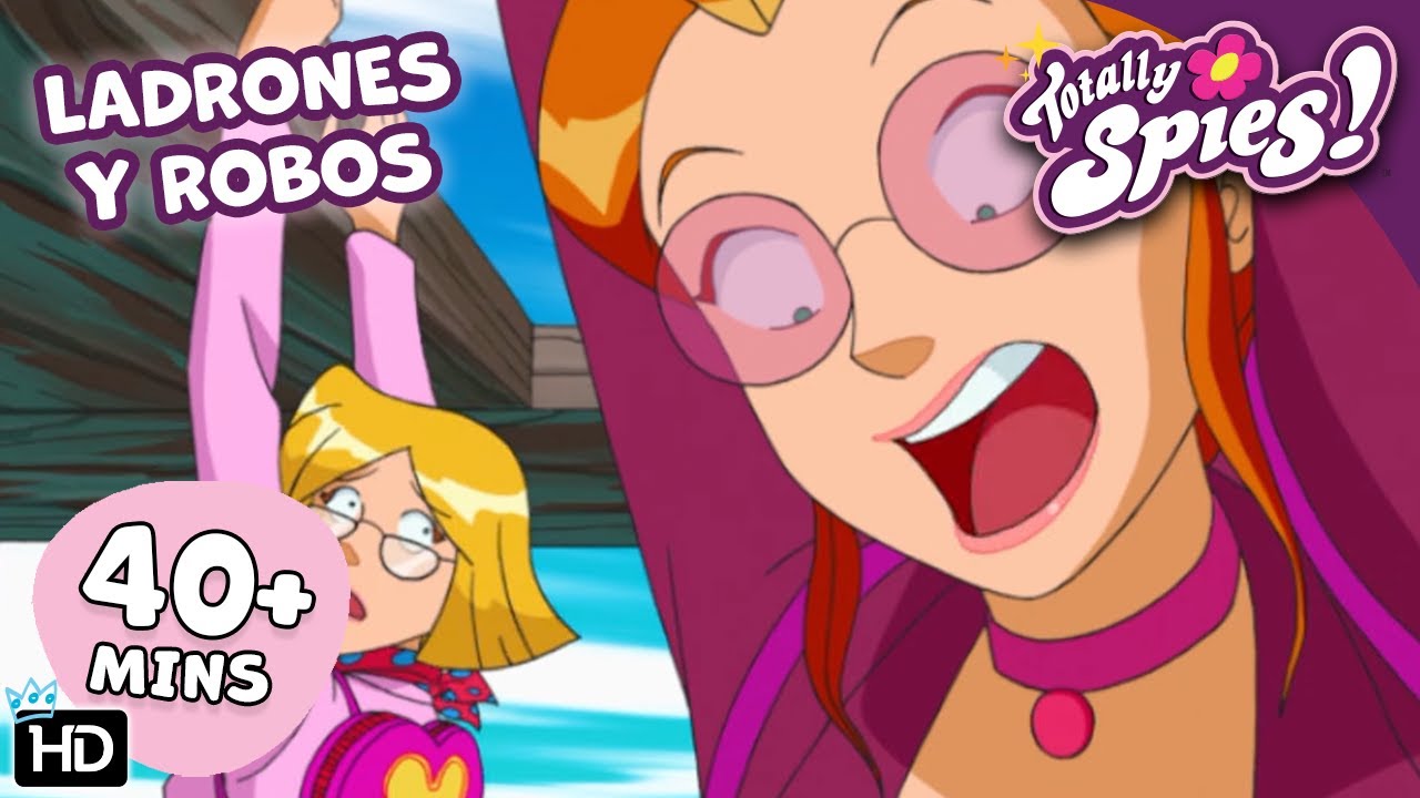 ¡Detengan a esos ladrones! - Temporada 1 | Parte 2 ✨ EPISODIO COMPLETO 🌸 Totally Spies en ESPAÑOL