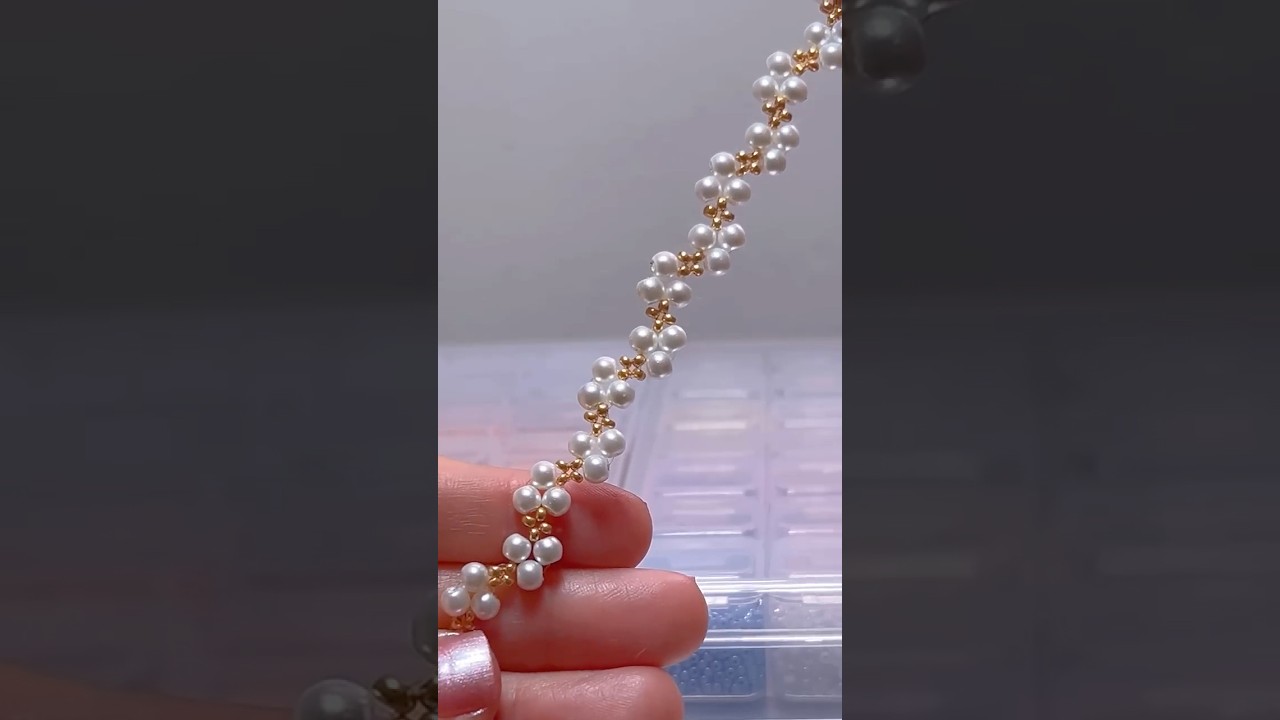 The Entire Process of Making a Bracelet #diy #tutorial #beads #jewelry #handmadejewelry