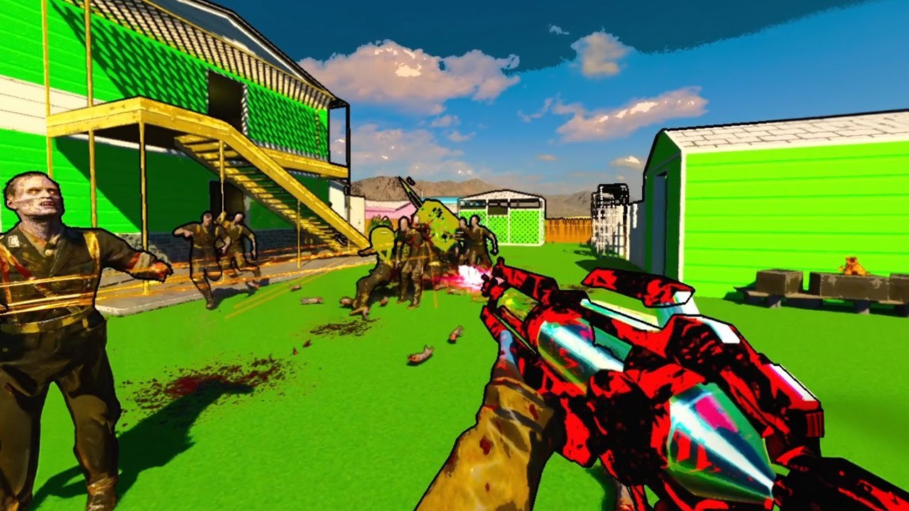The Cartoon Nuketown Remake is AWESOME (Bo3 Custom Zombies)