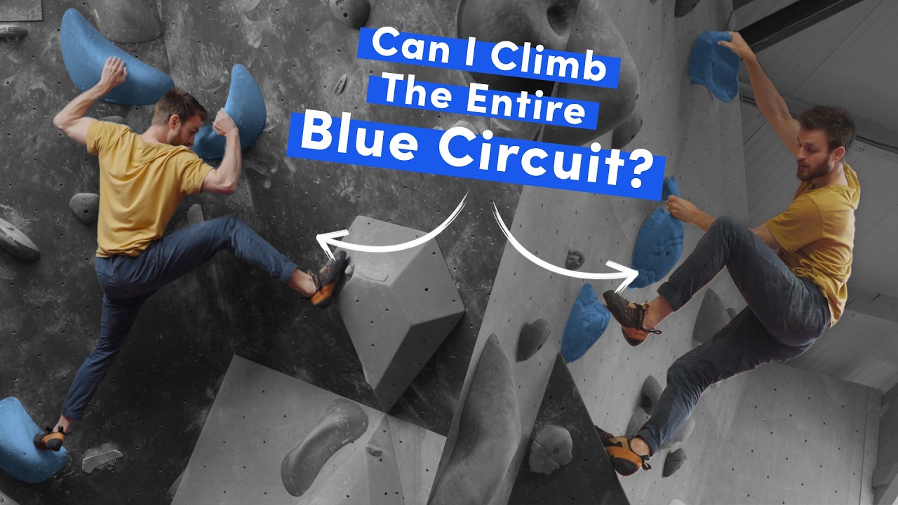 Bouldering Blues - Climbing the Entire Blue Circuit (6a+ to 6b+)