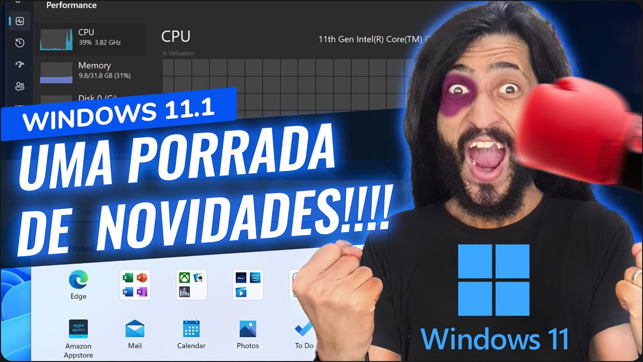 A MAIOR ATUALIZAÇÃO ATÉ AGORA!! Conheça a Build 22557 do Windows 11!! (MUITAS NOVIDADES)