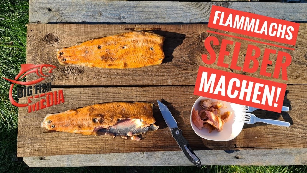 Fischküche für Angler: Leckeres aus Lachsforelle - Flammlachs selber machen