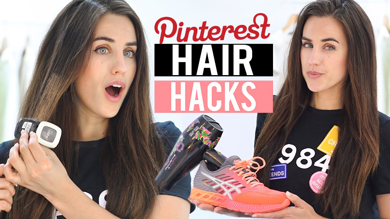 PROBANDO 6 TRUCOS PARA EL CABELLO DE PINTEREST | Pinterest HAIR hacks tested
