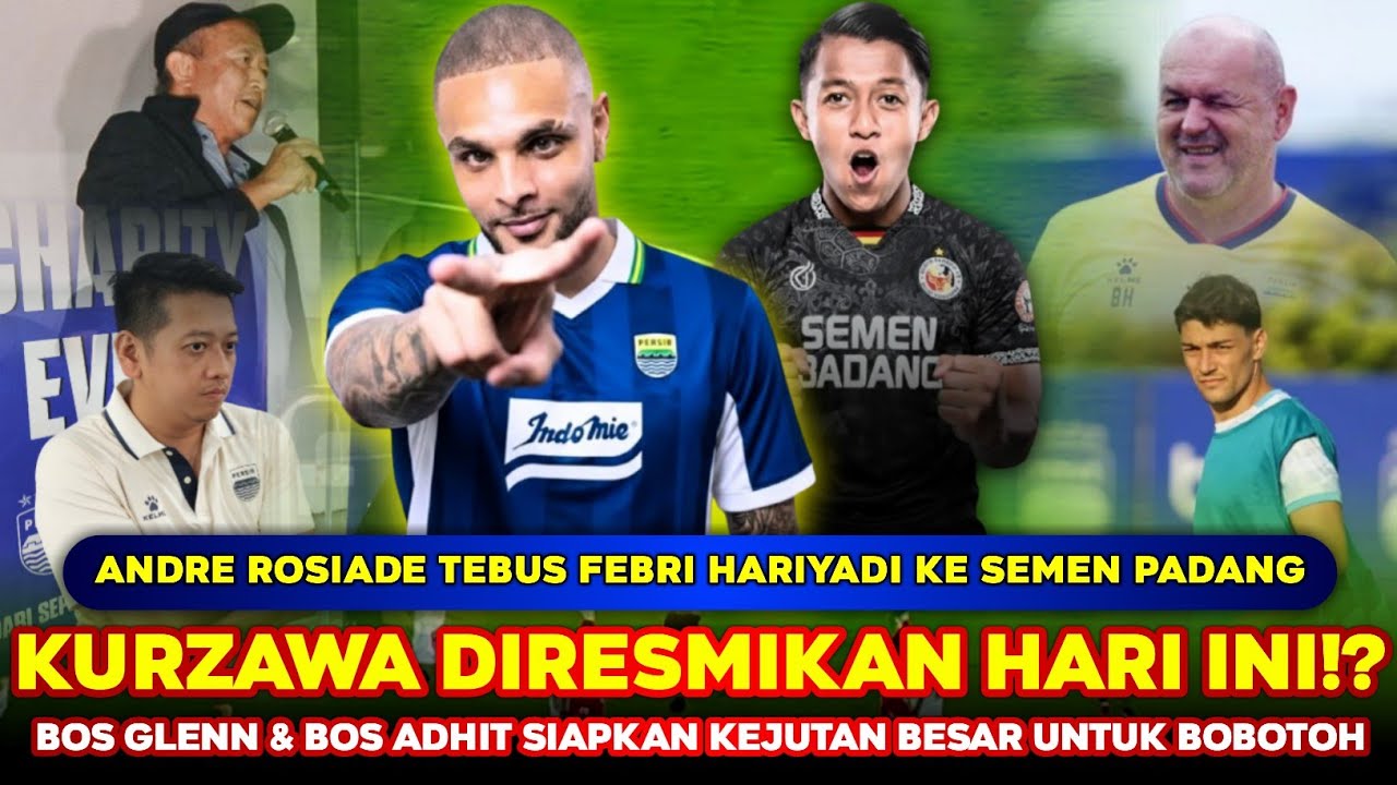 VIRAL SAMPAI EROPA❗️ Mantan PSG Kurzawa RESMI Gabung Persib❓ Febri PINDAH ke Semen Padang❗ Transfer