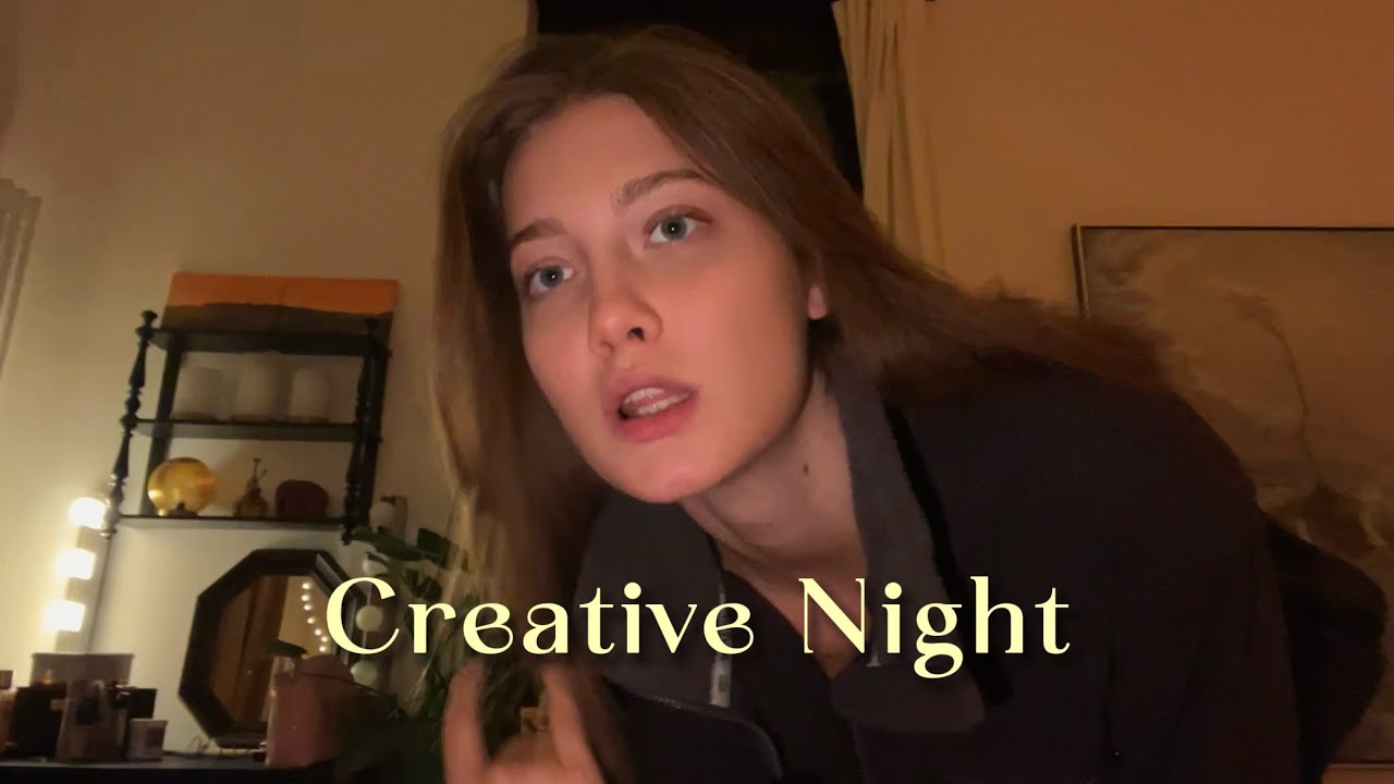 Art Vlog | Creative Flow at Night | Chillout