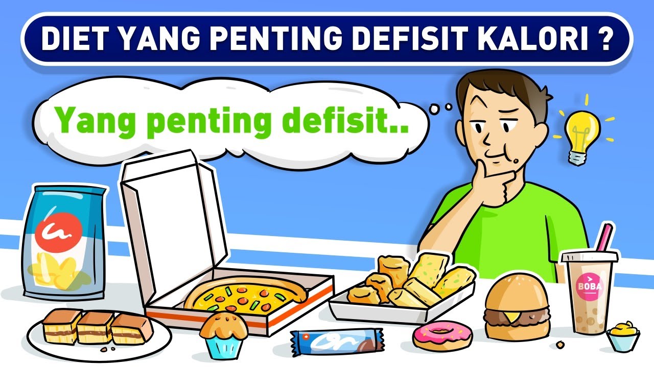 DIET YANG PENTING DEFISIT KALORI? NO! INI CARA DIET SEHAT YANG BENAR!